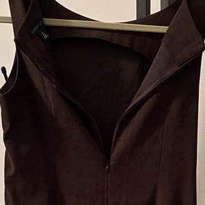 Lands End sheath dress brown NWT size LP , large petite.